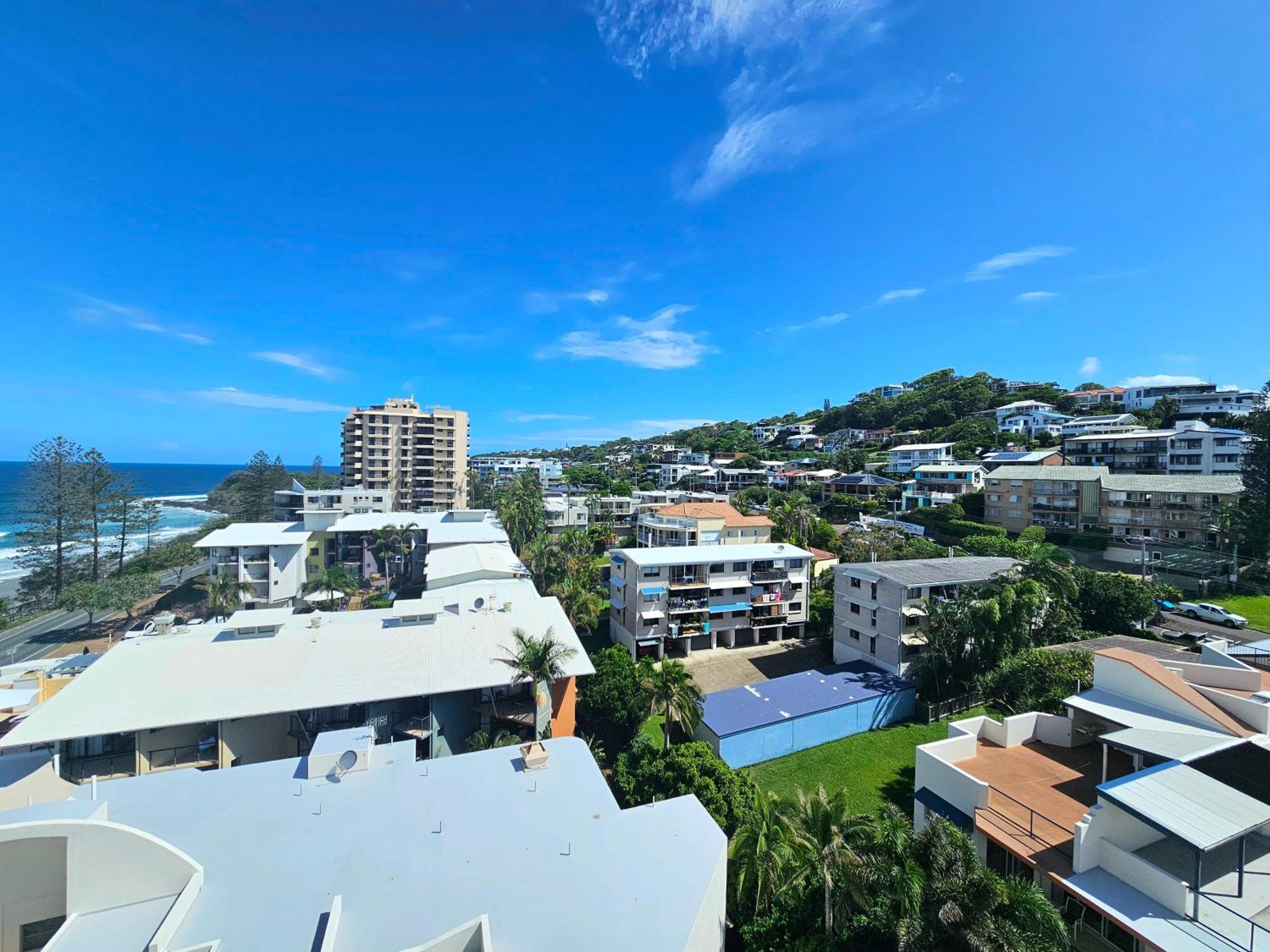 Deluxe Two Bedroom Apartment With Ocean Views Coolum Beach Exterior foto